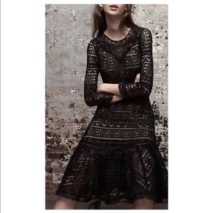 Nwt Rebecca Taylor Anthropologie lace dress 4